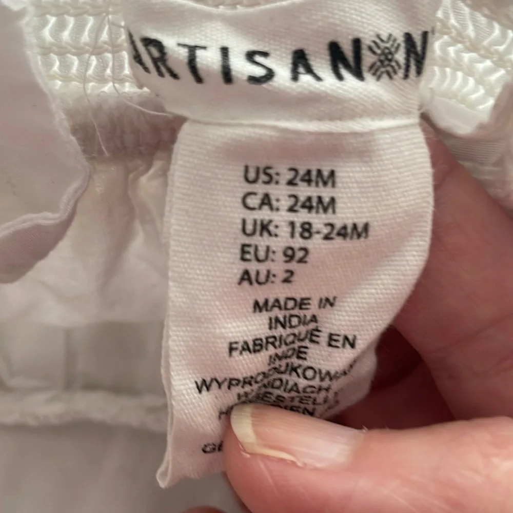 Artisan NY White Gold Sundress Childs 24Months